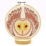 Hook, Line, & Tinker Embroidery Kit - Barn Owl