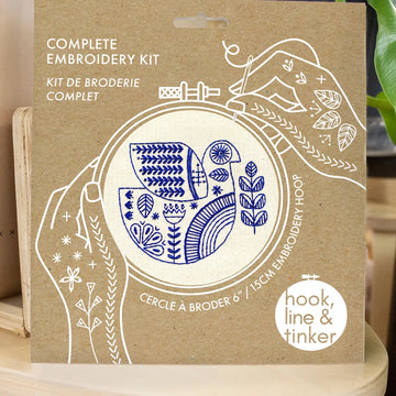 Hook, Line, & Tinker Embroidery Kit - Hygge Dove