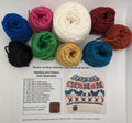 Knitting California - Los Colores de Mexico Beanie Kit (Pattern Included)