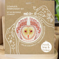 Hook, Line, & Tinker Embroidery Kit - Barn Owl