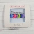 Acrylic Increase/Decrease Stitch Markers Rings - 6 in a bag