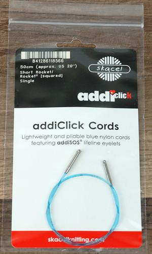 Addi Click 40" Cord - Single For SHORT TIP Turbo/Rockets/Rocket Squared