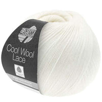Cool Wool Lace 28 White