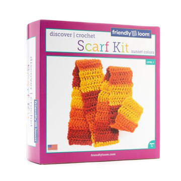 Discover Crochet Kit Sunset: Friendly Loom