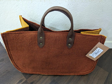 Fair Trade Carry All Bag - Pumpkin/Tumeric