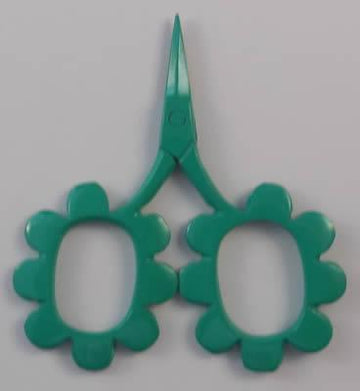 Flower Power Scissors - Green