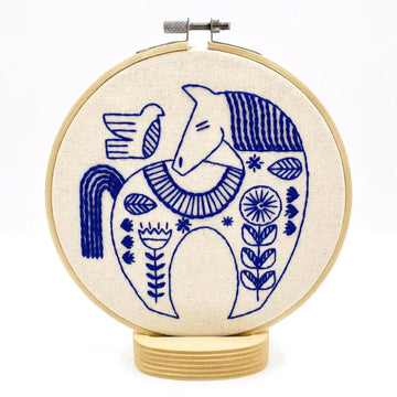 Hook, Line, & Tinker Embroidery Kit - Hygge Horse