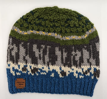 Knitting California - Pacific Coast Highway Beanie Kit (Pattern Included)