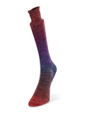 Watercolor Sock #105 Reds/Purples