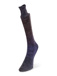 Watercolor Sock #106 Blues/Greys